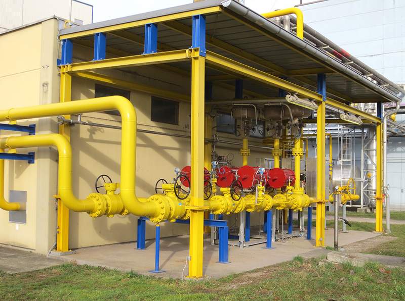 Gas project. Borealis Linz Plant